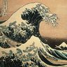 Hokusai Katsushika, l'Arc de la vague au large de Kanagawa